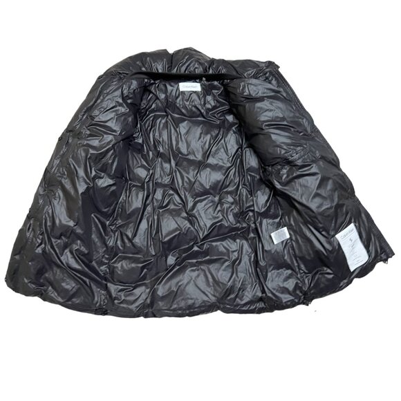 $320 NWT Calvin Klein Sorona Aura Black Puffer Jacket Women's Size S Small NWT - Picture 11 of 14